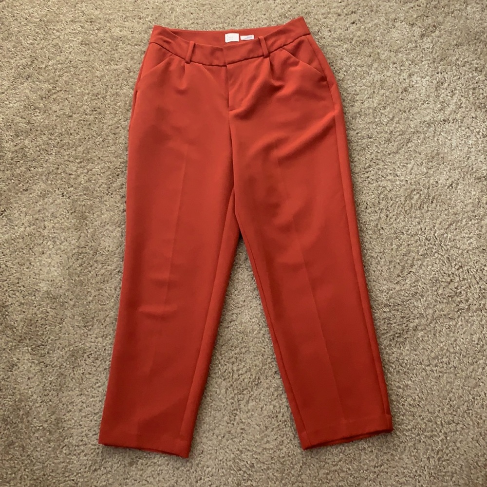 Rust Colored Pixie Pants